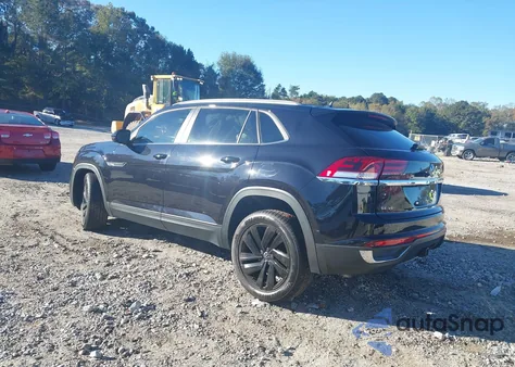 2022 Volkswagen Atlas Cross Sport 3.6L V6 Se W/Technology из США, поврежденный, VIN 1V2WE2CA6NC217021